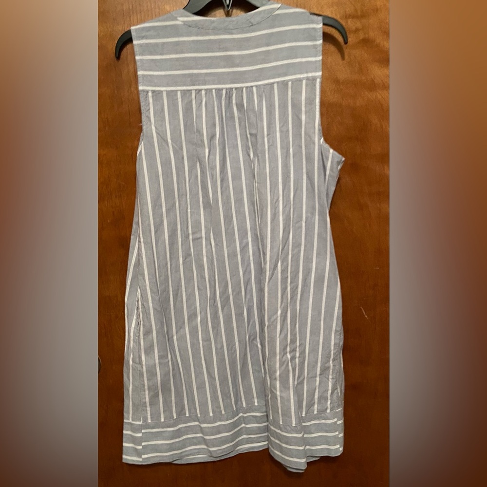Sonoma Cotton Pin-tuck Dress - Picture 4 of 7